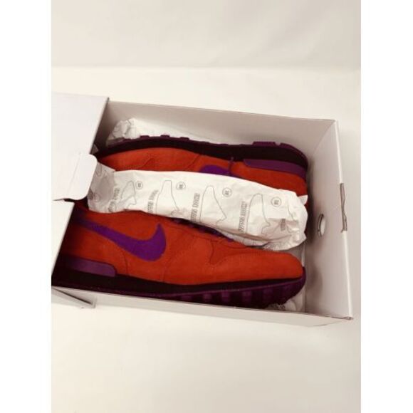 Nike Womens Shoes Size 10 Internationalist CW7637-991 Sneakers Red Purple Suede - Picture 12 of 12
